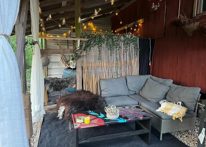 The Hideout Log Cabin- 2Km To Klaraelvsbanan And Swimming Area