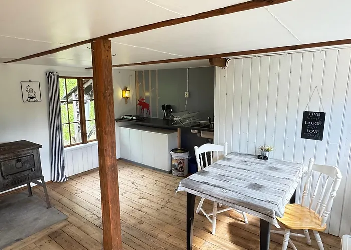 The Hideout Log Cabin- 2Km To Klaraelvsbanan And Swimming Area